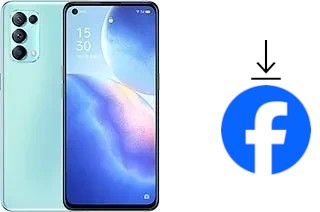 Comment installer Facebook sur un Oppo Reno5 K