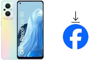 Comment installer Facebook sur un Oppo Reno8 Lite