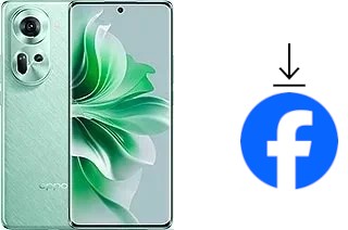 Comment installer Facebook sur un Oppo Reno11