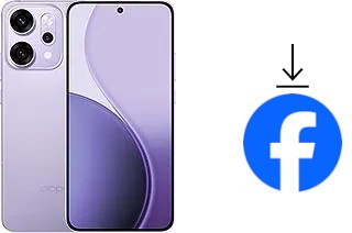Comment installer Facebook sur un Oppo Reno14 Pro