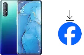 Comment installer Facebook sur un Oppo Reno3 Pro 5G