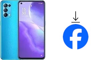 Comment installer Facebook sur un Oppo Find X3 Lite