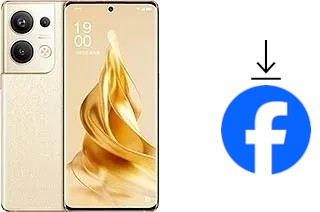Comment installer Facebook sur un Oppo Reno9 Pro+