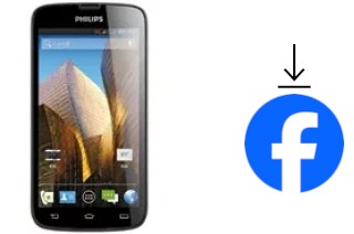 Comment installer Facebook sur un Philips W8560