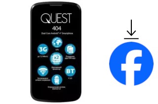 Comment installer Facebook sur un Qumo Quest 404