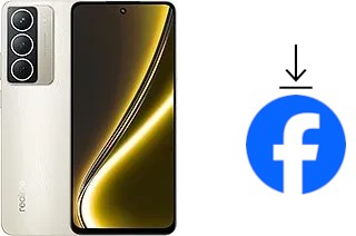 Comment installer Facebook sur un Realme Narzo 80x