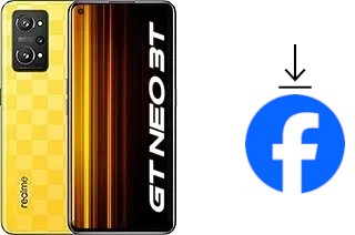 Comment installer Facebook sur un Realme GT Neo 3T