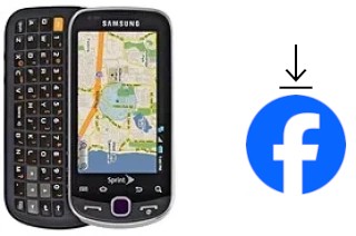 Comment installer Facebook sur un Samsung Intercept