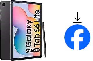 Comment installer Facebook sur un Samsung Galaxy Tab S6 Lite (2022)