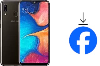 Comment installer Facebook sur un Samsung Galaxy A20