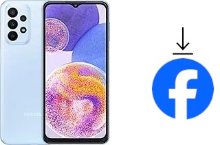 Comment installer Facebook sur un Samsung Galaxy A23