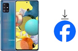 Comment installer Facebook sur un Samsung Galaxy A51 5G UW