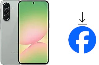 Comment installer Facebook sur un Samsung Galaxy A56