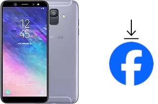 Comment installer Facebook sur un Samsung Galaxy A6 (2018)