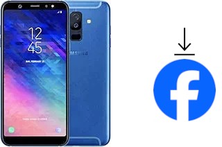 Comment installer Facebook sur un Samsung Galaxy A6+ (2018)