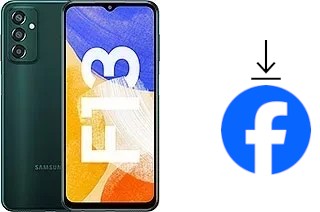 Comment installer Facebook sur un Samsung Galaxy F13