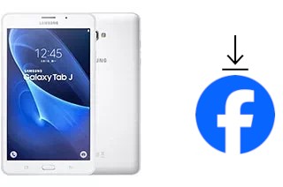 Comment installer Facebook sur un Samsung Galaxy Tab J