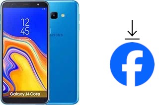 Comment installer Facebook sur un Samsung Galaxy J4 Core