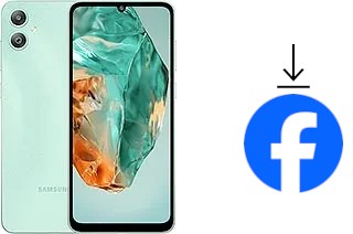 Comment installer Facebook sur un Samsung Galaxy M05