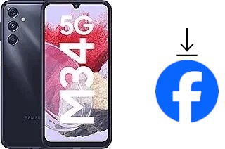 Comment installer Facebook sur un Samsung Galaxy M34 5G