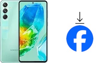Comment installer Facebook sur un Samsung Galaxy M55s