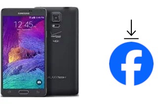 Comment installer Facebook sur un Samsung Galaxy Note 4 (USA)