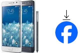 Comment installer Facebook sur un Samsung Galaxy Note Edge