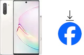 Comment installer Facebook sur un Samsung Galaxy Note10 5G