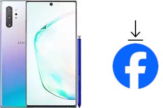 Comment installer Facebook sur un Samsung Galaxy Note10+ 5G