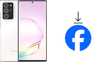 Comment installer Facebook sur un Samsung Galaxy Note20+ 5G
