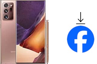 Comment installer Facebook sur un Samsung Galaxy Note20 Ultra 5G