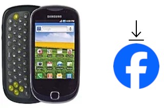 Comment installer Facebook sur un Samsung Galaxy Q T589R
