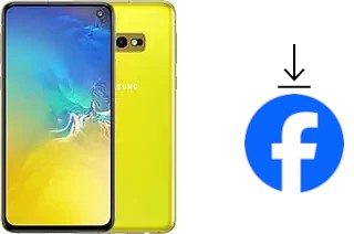 Comment installer Facebook sur un Samsung Galaxy S10e