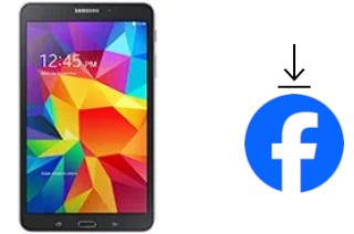 Comment installer Facebook sur un Samsung Galaxy Tab 4 8.0 (2015)