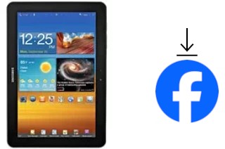 Comment installer Facebook sur un Samsung Galaxy Tab 8.9 P7310