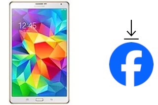 Comment installer Facebook sur un Samsung Galaxy Tab S 8.4