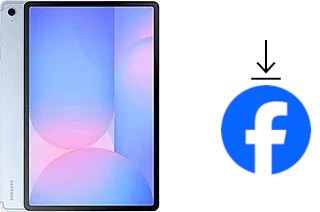 Comment installer Facebook sur un Samsung Galaxy Tab S10 FE+