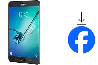 Comment installer Facebook sur un Samsung Galaxy Tab S2 8.0