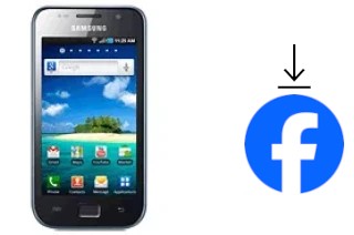 Comment installer Facebook sur un Samsung I9003 Galaxy SL