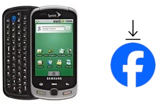 Comment installer Facebook sur un Samsung M900 Moment