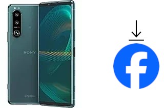 Comment installer Facebook sur un Sony Xperia 5 III