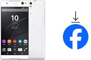 Comment installer Facebook sur un Sony Xperia C5 Ultra Dual