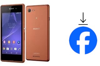 Comment installer Facebook sur un Sony Xperia E3 Dual