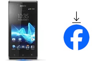 Comment installer Facebook sur un Sony Xperia J