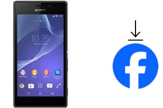 Comment installer Facebook sur un Sony Xperia M2 dual