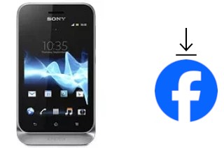 Comment installer Facebook sur un Sony Xperia tipo dual