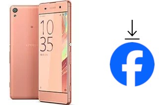 Comment installer Facebook sur un Sony Xperia XA