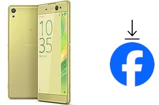 Comment installer Facebook sur un Sony Xperia XA Ultra