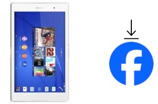Comment installer Facebook sur un Sony Xperia Z3 Tablet Compact