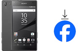 Comment installer Facebook sur un Sony Xperia Z5 Compact